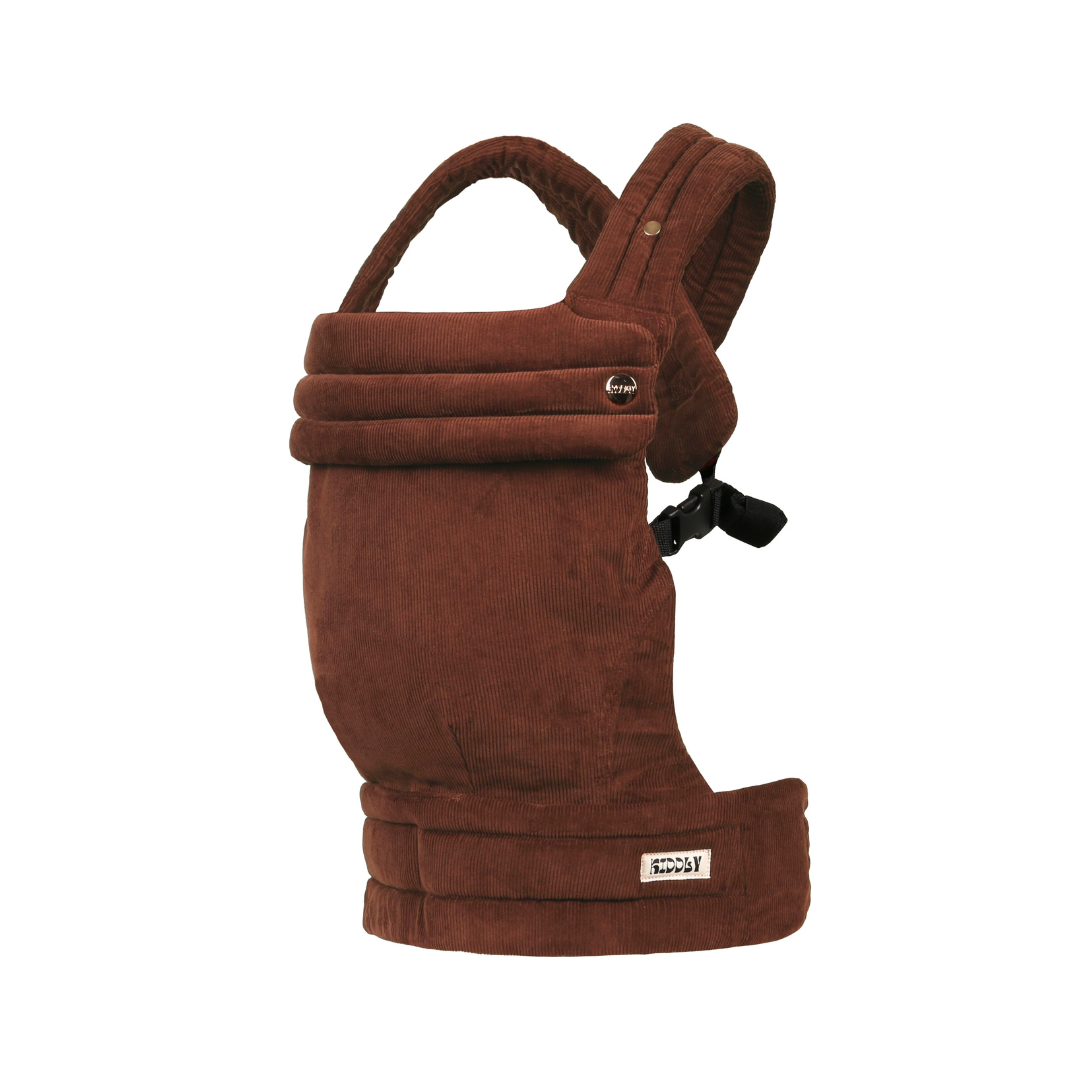 Nosidełko dla dziecka - Sztruksowe bordowe