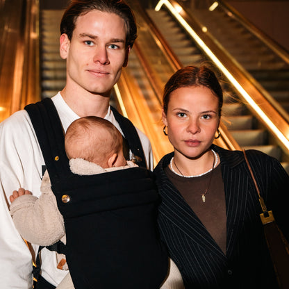 Nosidełko dla dziecka - Organiczna czerń