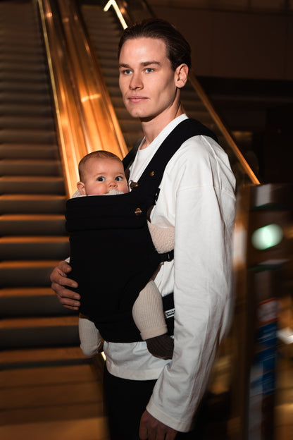 Nosidełko dla dziecka - Organiczna czerń